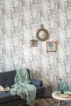 Tapeta na ścianę w motyle motyw roślinny winylowa