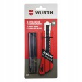 Zestaw nóż monterski plus 13 ostrzy Wurth