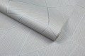 Tapeta na ścianę GEOMETRIA PASKI z brokatem flizelina