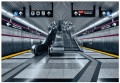 FOTOTAPETA 3D METRO SCHODY FOTOTAPETY