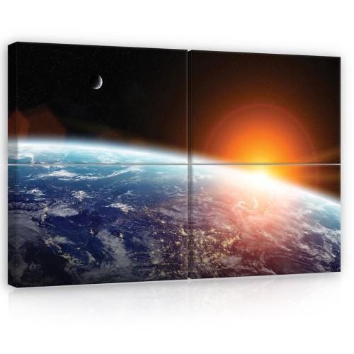 Obraz na ścianę obrazy na płótnie kosmos 120x80