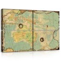 Obraz na ścianę obrazy obrazki mapa świata 120x80