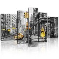 Obraz jak malowany miasto obrazy na ścianę 170x100