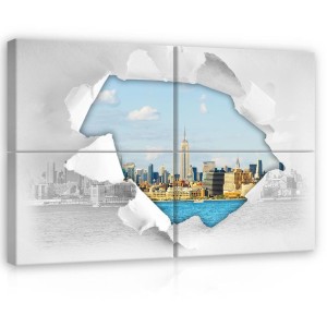 Obraz obrazy na ścianę miasto Nowy Jork 120x80