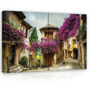 Obraz obrazy na ścianę miasto uliczka ulica 120x80