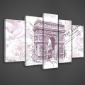 Obraz obrazy na ścianę miasto Paryż wieża 100x60