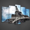 Obraz obrazy na ścianę miasto Paryż wieża 100x60