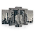 Obraz obrazy na ścianę miasto most rzeka 100x60