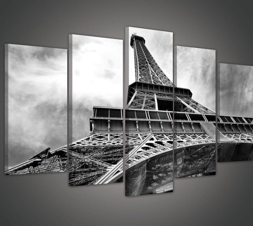 Obraz obrazy na ścianę miasto Paryż wieża 100x60