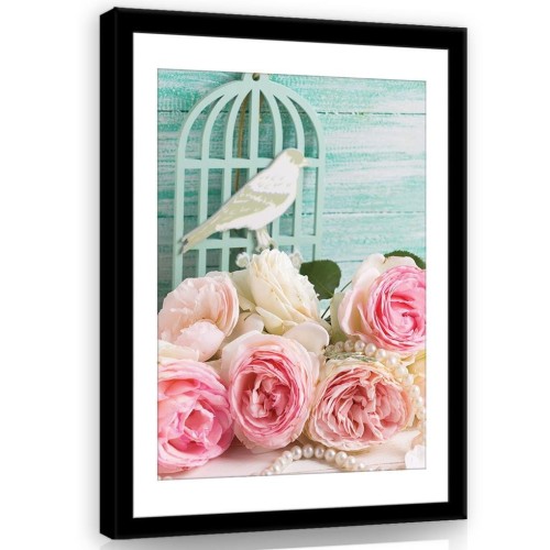 Obraz na płótnie obrazy styl decoupage 100x75