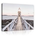 Obraz na ścianę obrazy na płótnie latarnia 100x75