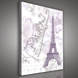 Obraz obrazy na ścianę miasto Paryż wieża 100x75