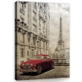 Obraz obrazy na ścianę miasto Paryż wieża 100x75