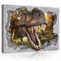 Obraz na ścianę obrazy na płótnie dinozaury 100x75
