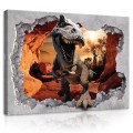 Obraz na ścianę obrazy na płótnie dinozaury 100x75