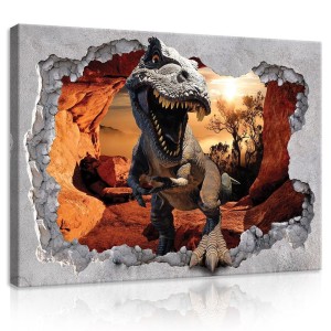 Obraz na ścianę obrazy na płótnie dinozaury 100x75