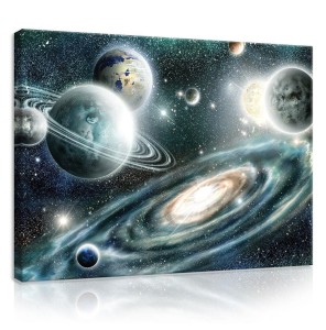 Obraz na ścianę obrazy na płótnie kosmos 100x75