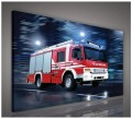 Obraz na ścianę obrazy obrazki straż pożarna 100x75