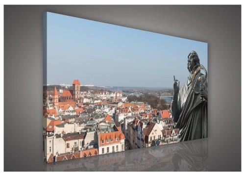 Obraz obrazy na ścianę miasto uliczka most 100x75