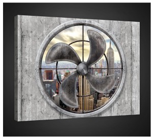 Obraz obrazy na ścianę miasto uliczka most 100x75