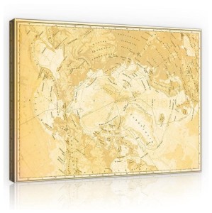 Mapa świata obraz na ścianę obrazy płótno 100x75