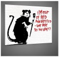 Banksy obraz na ścianę obrazy na płótnie 100x75
