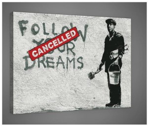 Banksy obraz na ścianę obrazy na płótnie 100x75
