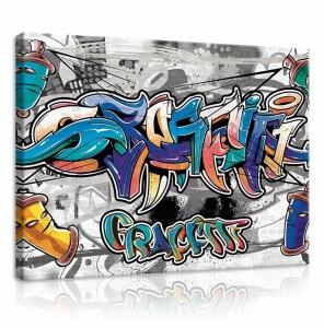 Obraz na ścianę obraz na płótnie graffiti 100x75