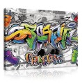 Obraz na ścianę obraz na płótnie graffiti 100x75